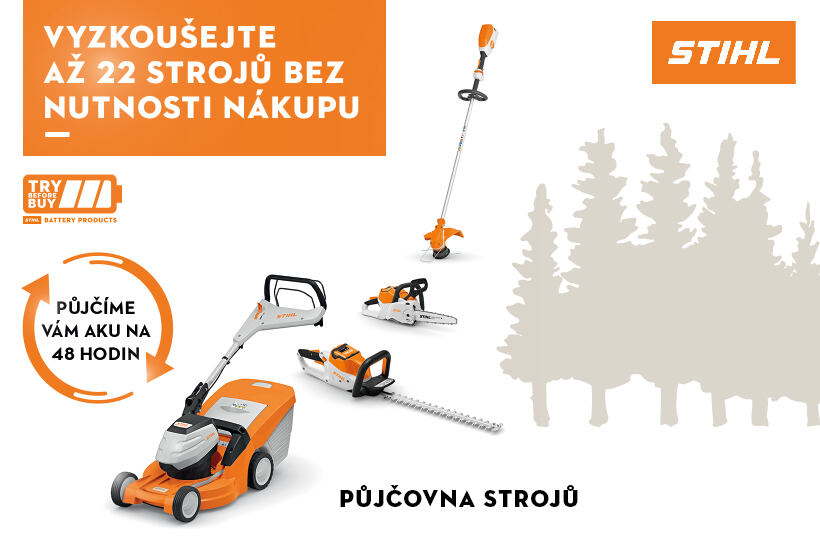 Maszyny akumulatorowe do testów | Wypróbuj maszyny akumulatorowe STIHL