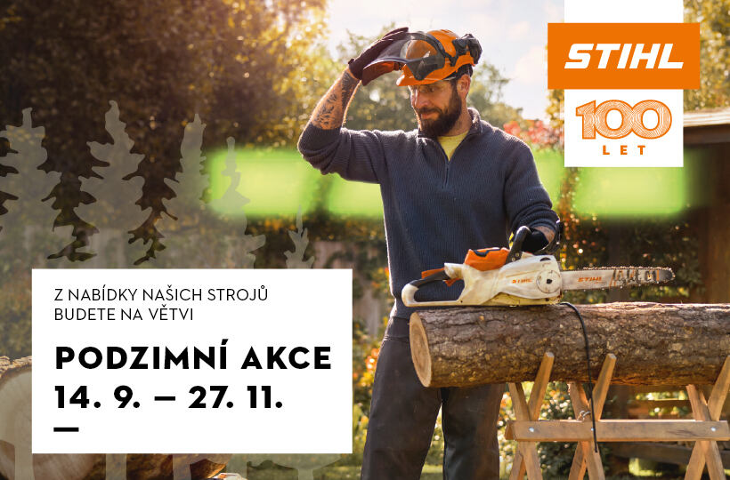 Podzimní akce STIHL | Akční ceny na vybrané stroje a příslušenství