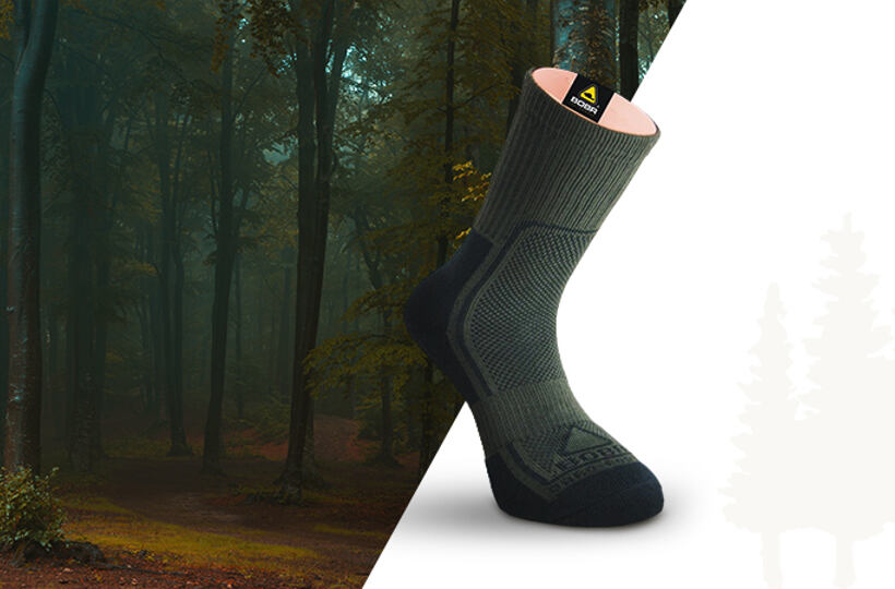 Najważniejsze, żeby stopy były ciepłe | Skarpetki Bobr