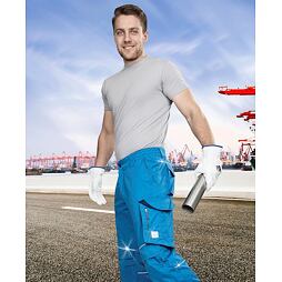 Spodnie Urban Summer z wysokim stanem w kolorze niebieskim