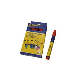 Kreda leśna Bleispitz 12mm, 12 szt./opakowanie czerwona