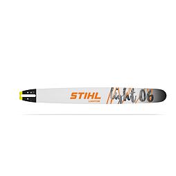 Lišta STIHL Rollomatic E, 3/8", 1,6 mm má nízkou hmotnost v kombinaci s vysokou stabilitou. 