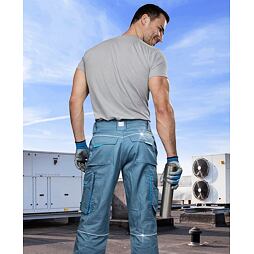 Spodnie Urban Summer z wysokim stanem, szare