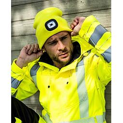 Czapka zimowa ARDON®BOAST z latarką LED żółta