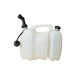 Kanister plastikowy-biały 6l/3l