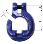 Pierścień XF Extreme z rowkiem i bolcem łączącym Pewag