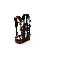 Nosný rám pro přenášení těžkých předmětů na zádech s polstrovanými ramenními popruhy a bederním pásem pro lepší rozložení váhy.