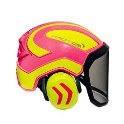 Kask PROTOS® Integral Forest F39 różowo-żółty 204002-120