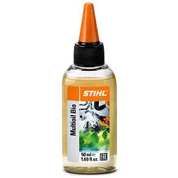STIHL Multioli Bio 50 ml pro mazání řetězových pil a zahradních nástrojů.