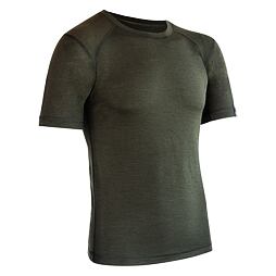 Funkcjonalna koszulka MERINO zielona