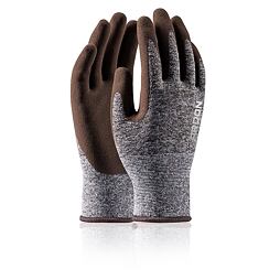 Rukavice NATURE TOUCH hnědé