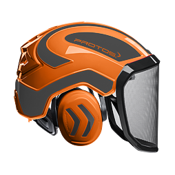 Kask Protos Integral FOREST pomarańczowo-szary