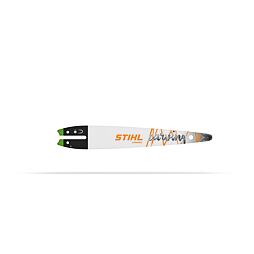 Vodicí lišta STIHL Carving E, 1/4" P, 1,1 mm pro menší benzínové a akumulátorové motorové pily má extrémně malý zpětný ráz, je lehká a odolná. 