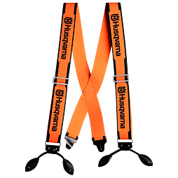 Szelki Husqvarna ze skórzanymi szlufkami