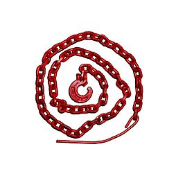 Zawiesie łańcuchowe czerwone G80 Forst