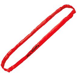 Zawiesie okrągłe bez końca, czerwone, 5000 kg