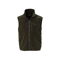 Pánská fleecová vesta na zip s vnitřní podšívkou a třemi kapsami na zip.