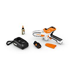 Akumulátorová řetězová minipila - Stihl GTA 20 SET, akumulátor AS 2, nabíječka AL 1