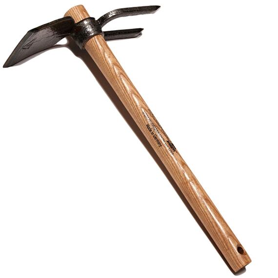 Motyka z kultywatorem dwuzębnym KRUMPHOLZ 650g/40cm