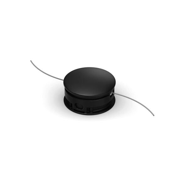 Cívka s ocelovým strunovým náhonem určená pro sekačku nebo krovinorez.