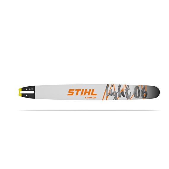 Lišta STIHL Rollomatic E, 3/8", 1,6 mm má nízkou hmotnost v kombinaci s vysokou stabilitou. 