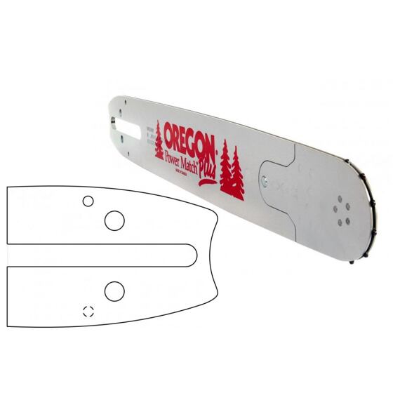 Prowadnica OREGON POWER MATCH, 3/8", 1,5 mm