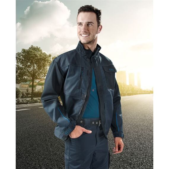 Bluzka 4TECH 01 szaro-czarna