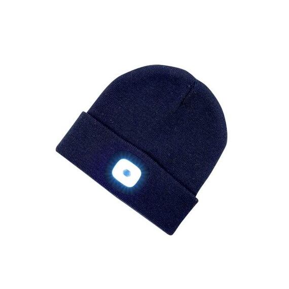 Czapka zimowa ARDON®BOAST z latarką LED niebieska