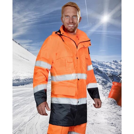 Kurtka odblaskowa MAXWELL pomarańczowa 3XL