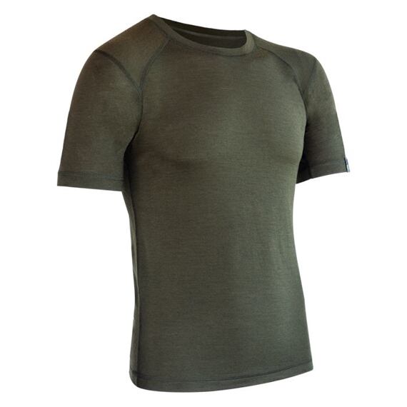 Funkcjonalna koszulka MERINO zielona