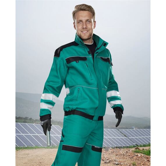 Bluzka odblaskowa COOL TREND zielona 56