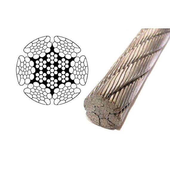 Lina walcowana 8mm/DD 156 dr.