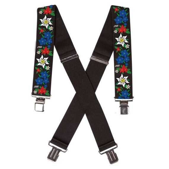 Šle PSS s kovovými přezkami 75cm Alpské květy