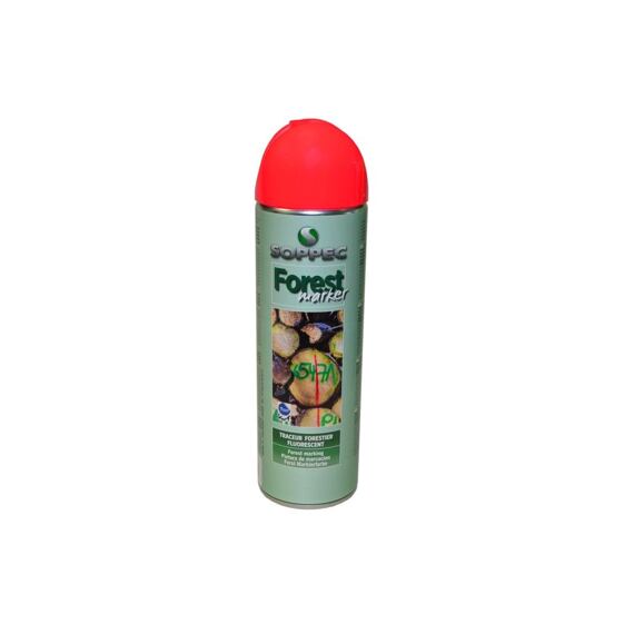 Spray do znakowania lasów SOPPEC forest Marker, 500ml czerwony