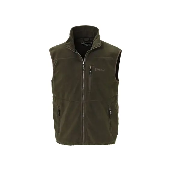 Pánská fleecová vesta na zip s vnitřní podšívkou a třemi kapsami na zip.