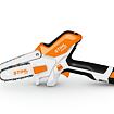 Akumulátorová řetězová minipila - Stihl GTA 20 SET, akumulátor AS 2, nabíječka AL 1