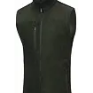 Pánská fleecová vesta bez rukávů s předním zapínáním na zip a dvěma kapsami na zip.